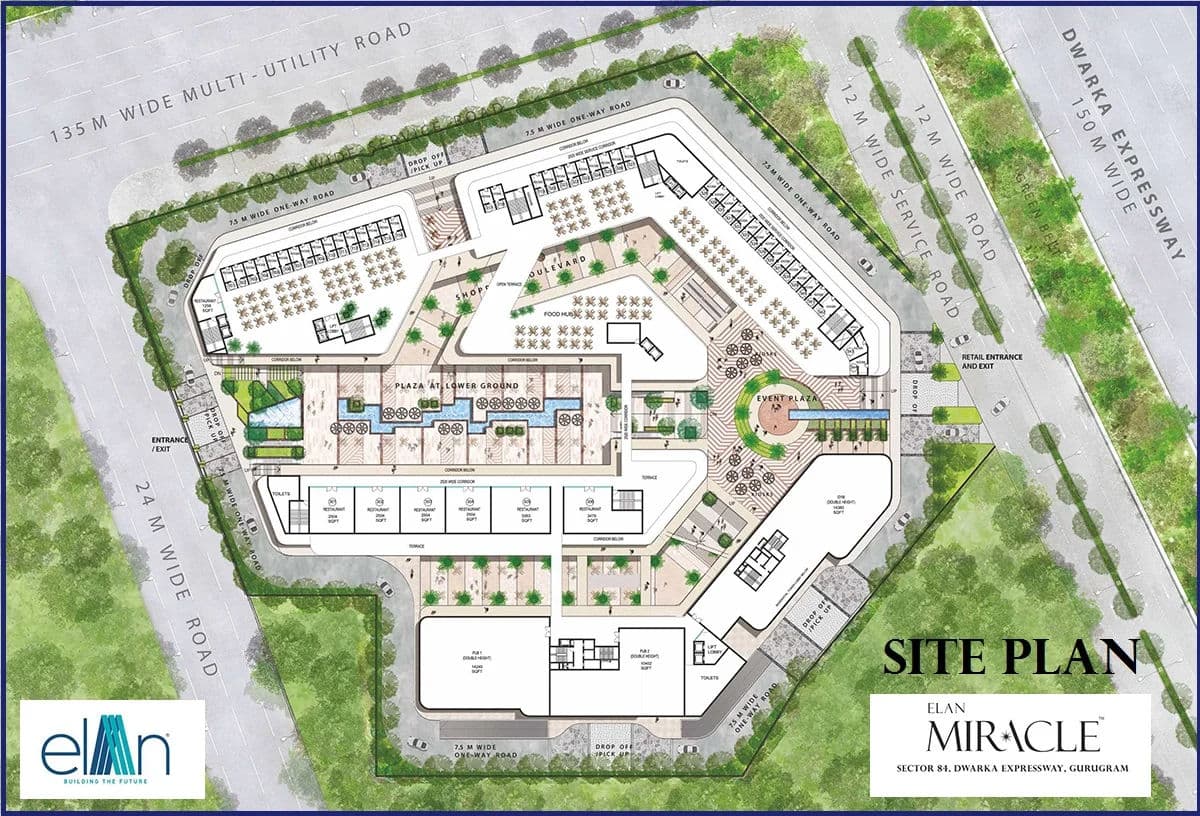 Elan Miracle Master Plan Layout
